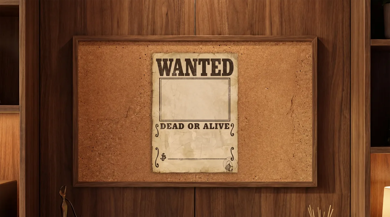 Wanted Poster Wall